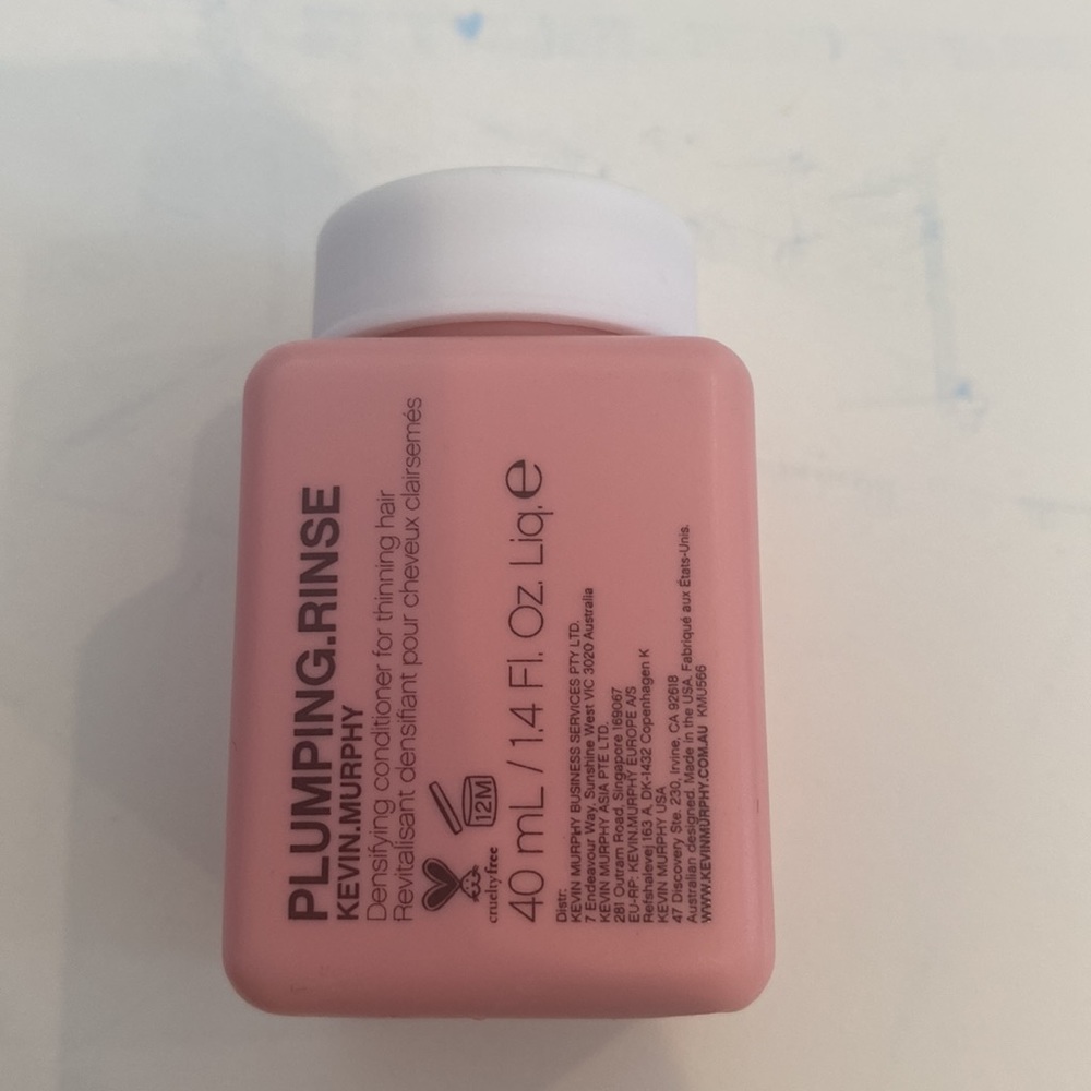 Kevin Murphy Plumping Rinse Mini Travel Size Thickening Conditioner 40 ml